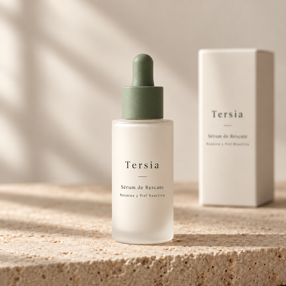 Sérum de Rescate para Rosácea y Piel Reactiva