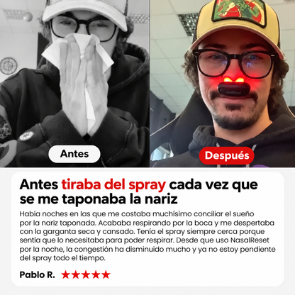NasalReset® — Terapia de Luz Roja Nasal